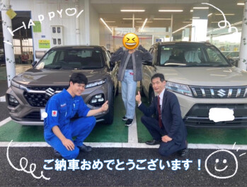 A様　フロンクスご納車おめでとうございます！